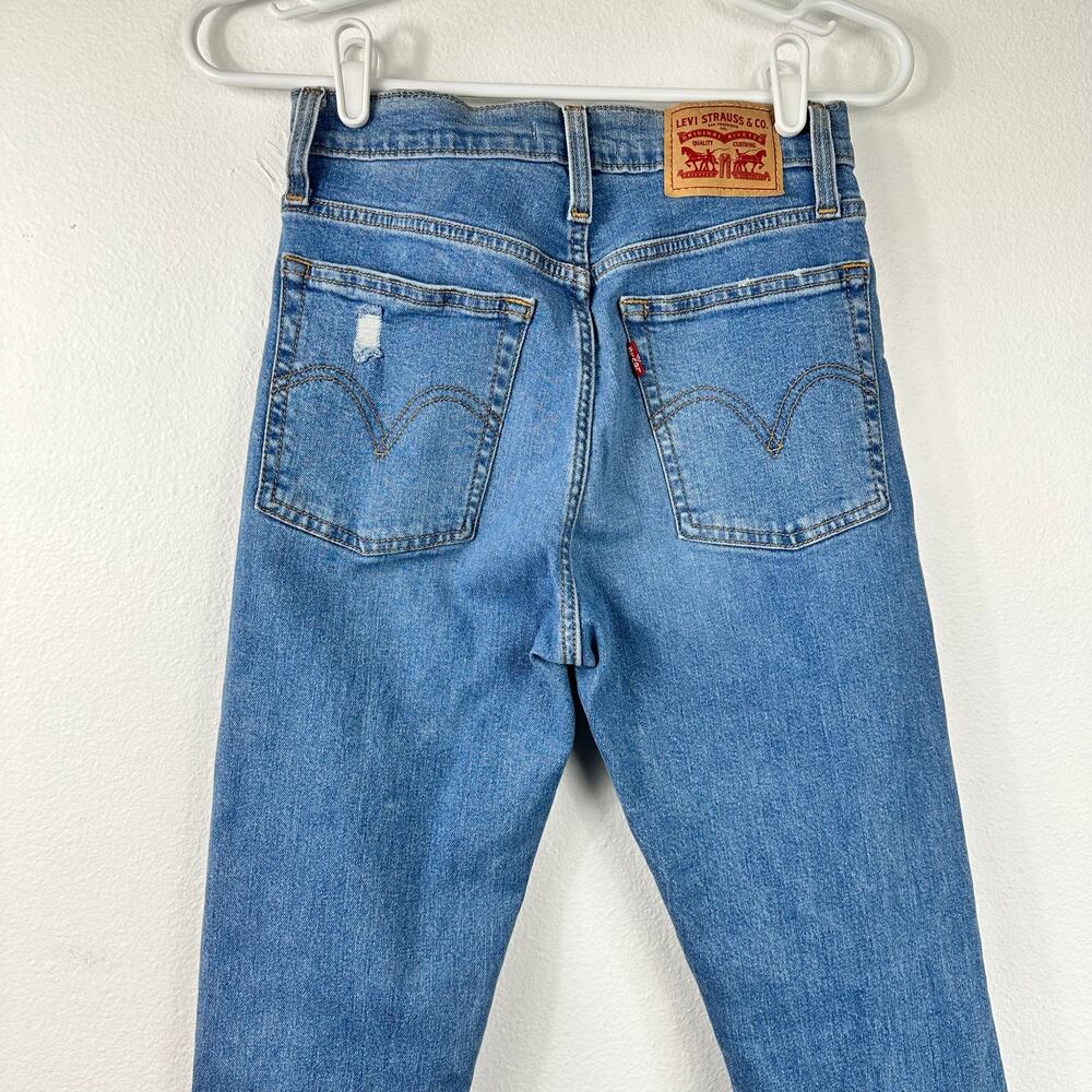 Levi's Wedgie Fit Skinny Jeans Size 26 - Picture 5 of 15